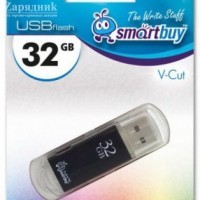 USB   32 Gb SmartBuy V-Cut Black SB32GBVC-K - Zk -    ,   