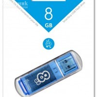 USB   8 Gb SmartBuy Glossy Blue SB8GBGS-B - Zk -    ,   