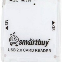 Карт-ридер USB2.0 Reader SmartBuy SBR-713-W - Zарядниk - Всё для сотовых телефонов, аксессуары и ремонт