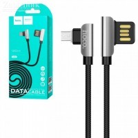 Кабель USB micro USB HOCO U42  (чёрный) 1 метр - Zарядниk - Всё для сотовых телефонов, аксессуары и ремонт