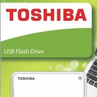 USB   16 Gb Toshiba U203 White U-Drive USB2.0/THN-U203W0160E4 - Zk -    ,   