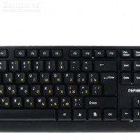 Клавиатура проводная Гарнизон GK-115 черный - Zарядниk - Всё для сотовых телефонов, аксессуары и ремонт