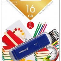 USB   16 Gb SmartBuy Dock Blue SB16GBDK - Zk -    ,   