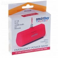 Power Bank   micro USB 2200mA Smartbuy (.) - Zk -    ,   