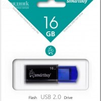 USB   16 Gb SmartBuy Click Blue SB16GBCL-B - Zk -    ,   