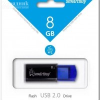 USB флеш накопитель 8 Gb SmartBuy Click Blue SB8GBCL - Zарядниk - Всё для сотовых телефонов, аксессуары и ремонт