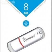 USB   8 Gb SmartBuy Crown White SB8GBCRW-W - Zk -    ,   