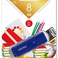USB   8 Gb SmartBuy Dock Blue SB8GBDK-B - Zk -    ,   