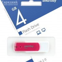 USB флеш накопитель 4 Gb SmartBuy Diamond Pink SB4GBDP - Zарядниk - Всё для сотовых телефонов, аксессуары и ремонт