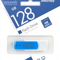 USB  _128 Gb SmartBuy Diamond Blue USB 3.0 - Zk -    ,   