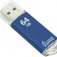 USB   64 Gb SmartBuy V-Cut Blue 3.0 USB 3.0 - Zk -    ,   