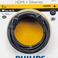 Кабель Philips HDMI - 5м - Zарядниk - Всё для сотовых телефонов, аксессуары и ремонт