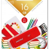USB   16 Gb SmartBuy Dock Red SB16GBDK-R - Zk -    ,   