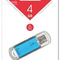 USB флеш накопитель 4 Gb SmartBuy V-Cut Blue SB4GBVC-B - Zарядниk - Всё для сотовых телефонов, аксессуары и ремонт