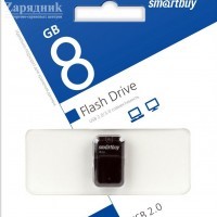 USB флеш накопитель 8 Gb SmartBuy ART Black SB8GBAK - Zарядниk - Всё для сотовых телефонов, аксессуары и ремонт