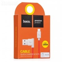 Кабель USB micro USB HOCO красный, 1.2 м - Zарядниk - Всё для сотовых телефонов, аксессуары и ремонт