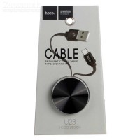 Кабель micro USB Hoco U23 (черн.) - Zарядниk - Всё для сотовых телефонов, аксессуары и ремонт