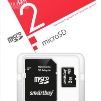   MicroSD 2 Gb SmartBuy - Zk -    ,   